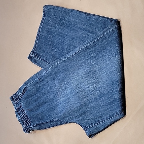 Code Bleu Size 4 Wide Leg Denim Blue Jeans, Gently Used Condition - Picture 5 of 14